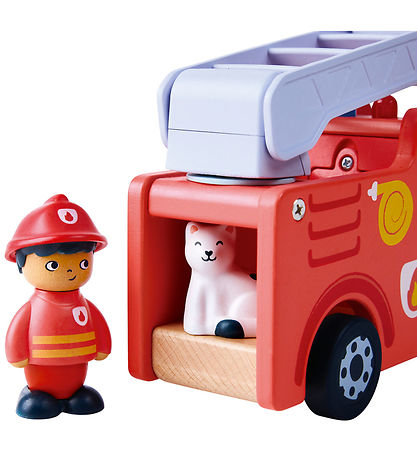 Hape Legetøjsbil - The Roaring Fire Truck m. Lyd
