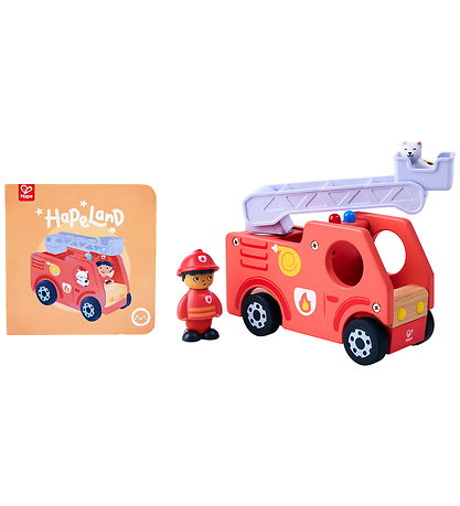 Hape Legetøjsbil - The Roaring Fire Truck m. Lyd