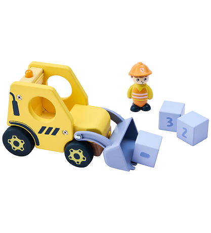 Hape Legetøjsbil - The Buzzing Bulldozer m. Lyd