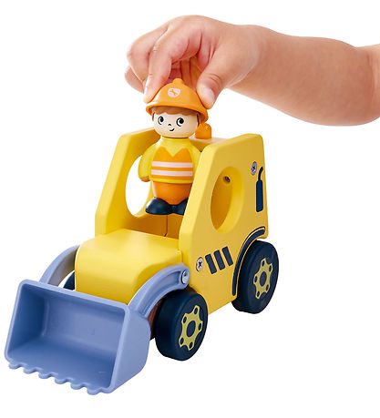 Hape Legetøjsbil - The Buzzing Bulldozer m. Lyd