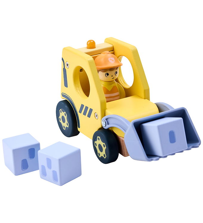 Hape Legetøjsbil - The Buzzing Bulldozer m. Lyd
