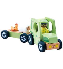 Hape Toy Car - The Rumbling Tractor w. Sound