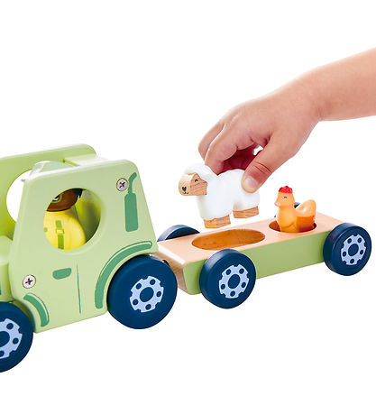 Hape Spielzeugauto - Das Grollen Tractor m. Geräusch