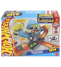 Hot Wheels Car Track - City Nemesis Gorilla Garage Attack