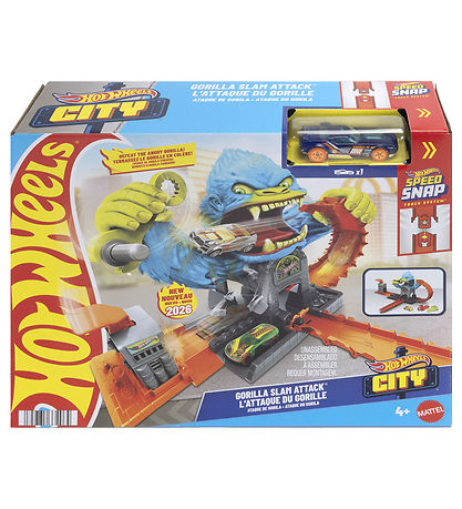 Hot Wheels Bilbane - City Nemesis Gorilla Garage Attack