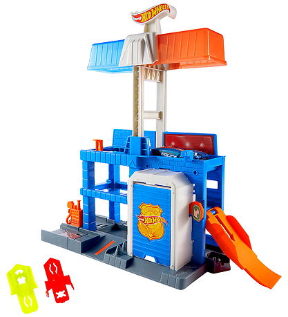 Hot Wheels Bilbane - City Downtown Police Station