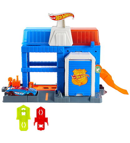 Hot Wheels Bilbane - City Downtown Police Station