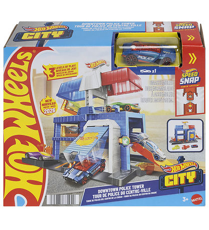 Hot Wheels Bilbane - City Downtown Police Station