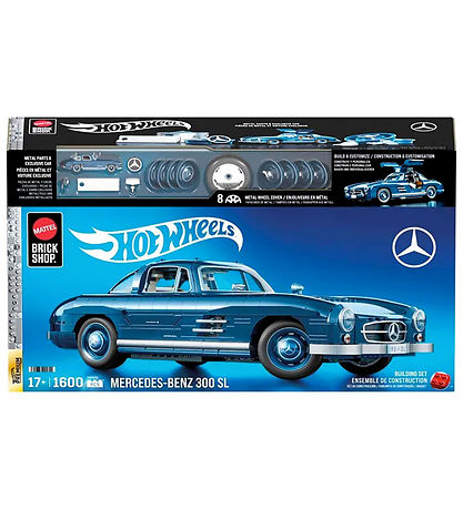Hot Wheels Bil - Brick Shop Premium Series - Mercedes-Benz