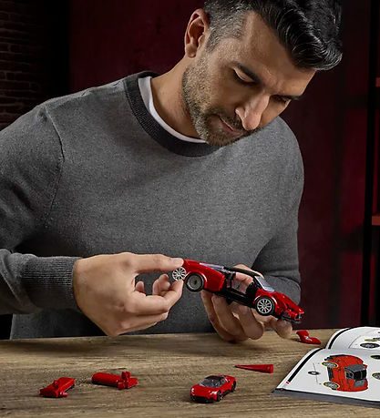 Hot Wheels Bil - Brick Shop Premium Series - Maserati MC20