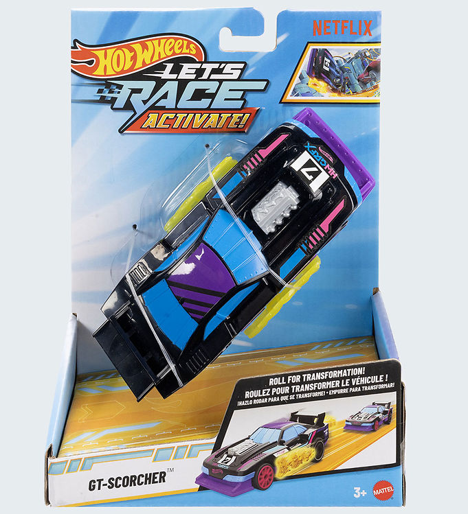 Hot Wheels Bil - Let's Race - 1:32 - GT-Scorcher