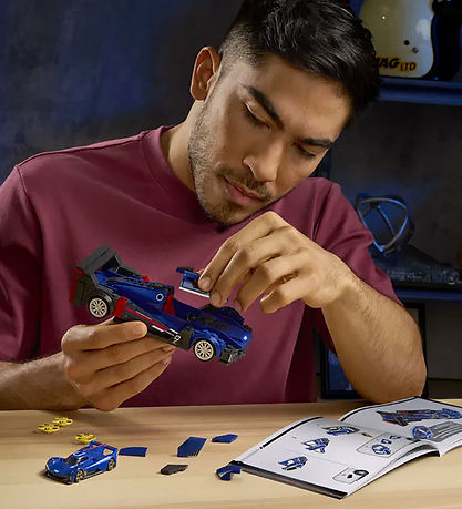 Hot Wheels Bil - Brick Shop Speed Series - Cadillac GTP