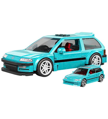 Hot Wheels Bil - Brick Shop Speed Series - Honda Civic EF