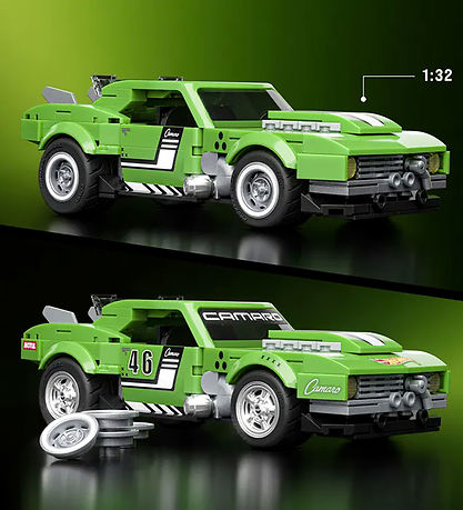 Hot Wheels Bil - Brick Shop Speed Series - 1968 Camaro