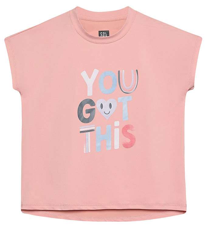 Color Kids T-shirt - Bridal Rose