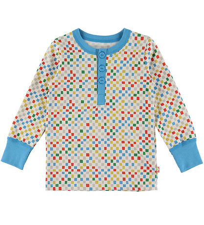 Katvig Pyjama set - 2-delig - Crème/Blauw