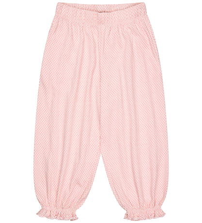 Copenhagen Colors Bukser - Crepe - Pink m. Tern