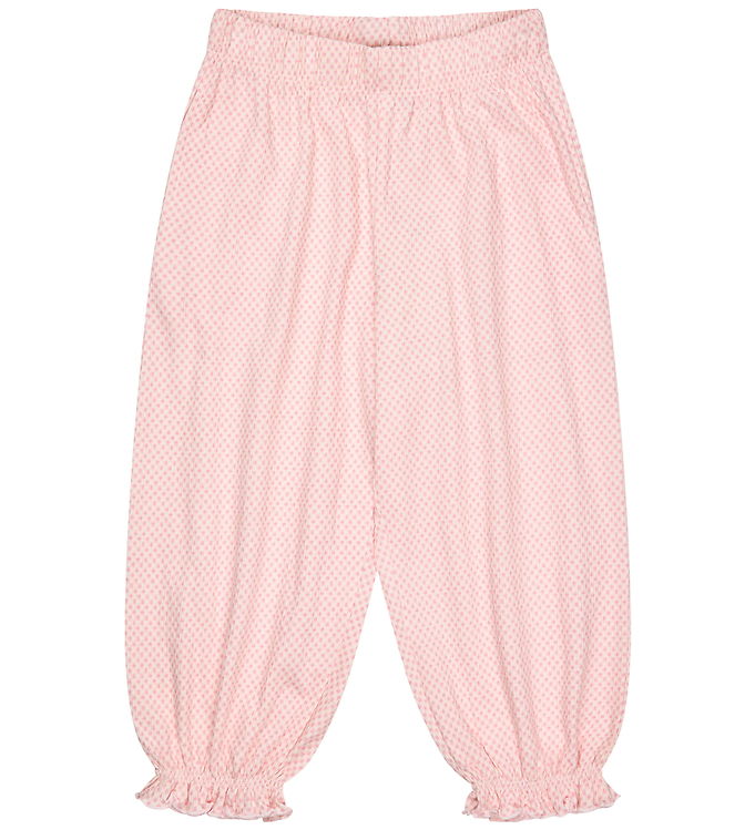 Copenhagen Colors Bukser - Crepe - Pink m. Tern
