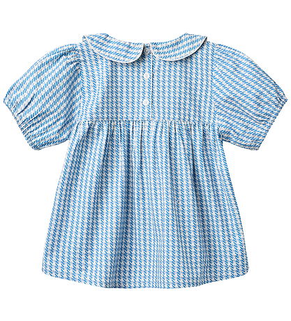 Copenhagen Colors T-shirt - Houndstooth - Blå