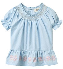 Copenhagen Colors T-shirt - Light Blue m. Brodering