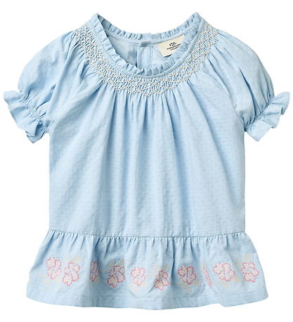 Copenhagen Colors T-shirt - Light Blue m. Brodering