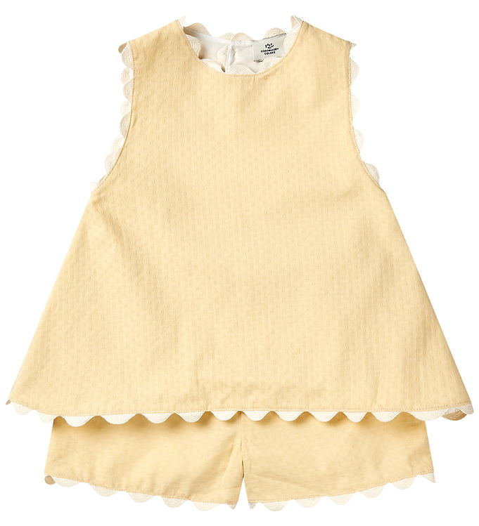 TOP OG SHORTS SET - PALE YELLOW COMB. - PALE YELLOW COMB. / 92
