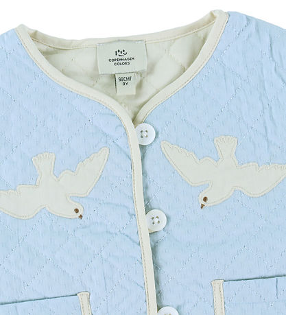 Copenhagen Colors Vest - Quiltet - Lyseblå