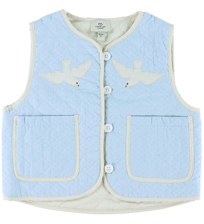Copenhagen Colors Vest - Quiltet - Lyseblå