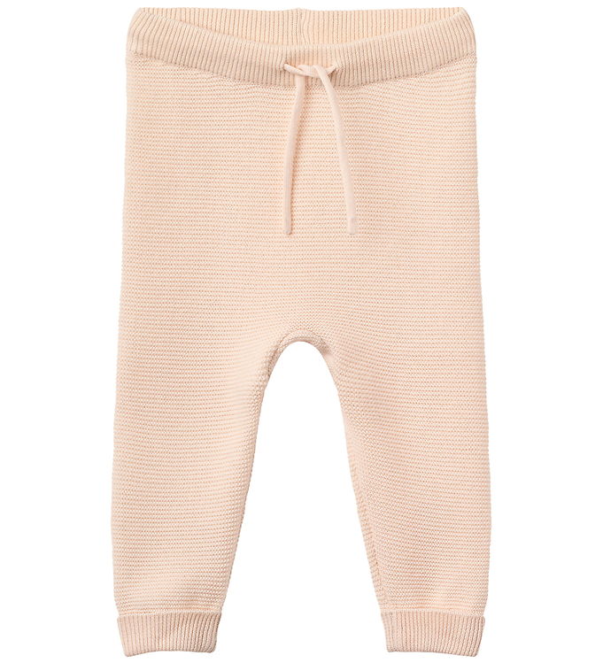 Bomulds Baby Leggings - Soft Pink - Soft Pink / 80