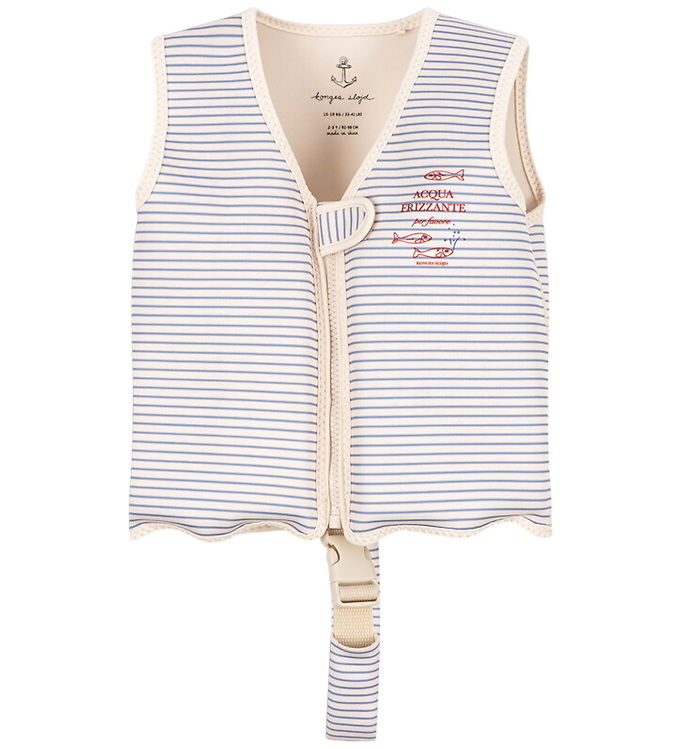 Konges Sløjd Svømmevest - Ellis - Stripe Bluie