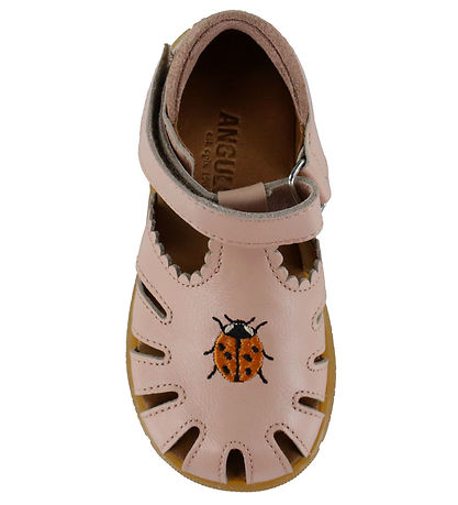 Angulus Sandaler m. Broderi - Rosebud