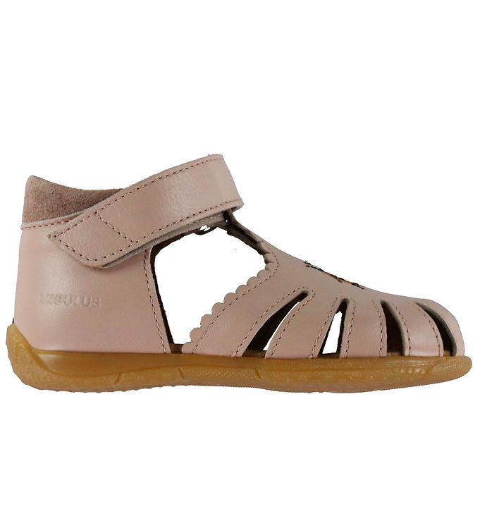 Angulus Sandaler m. Broderi - Rosebud