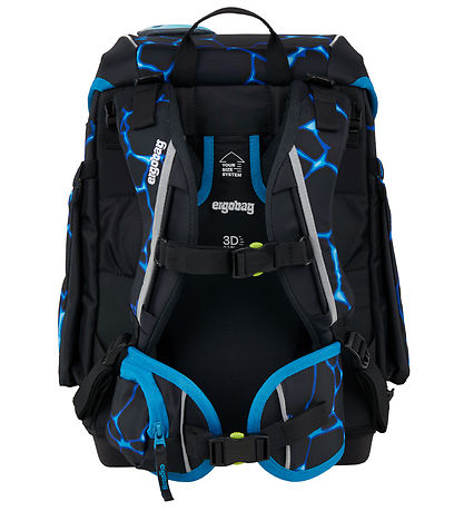 Ergobag Skoletaskesæt - Cubo - Beatassic Garden