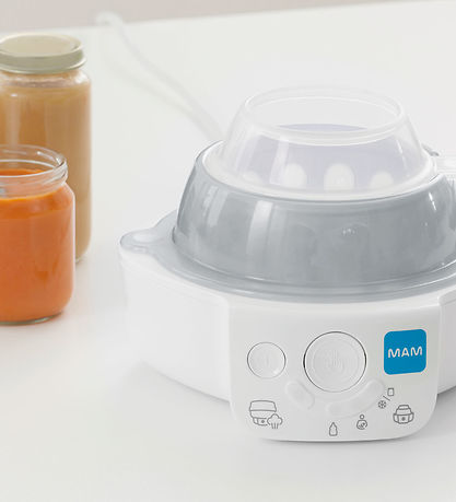 MAM 6-i-1 Sterilisator/Flaskevarmer - Hvid