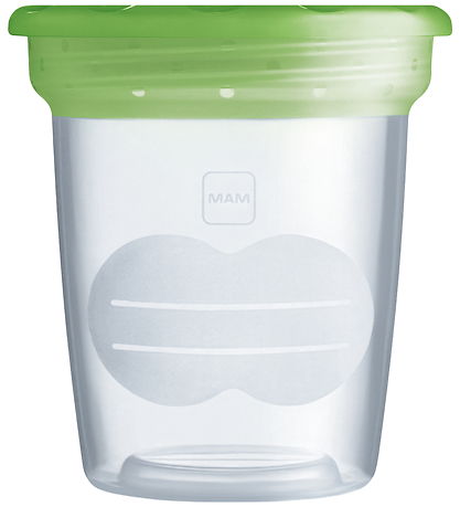 MAM Opbevaringsbøtter Til Brystmælk - 5-pak