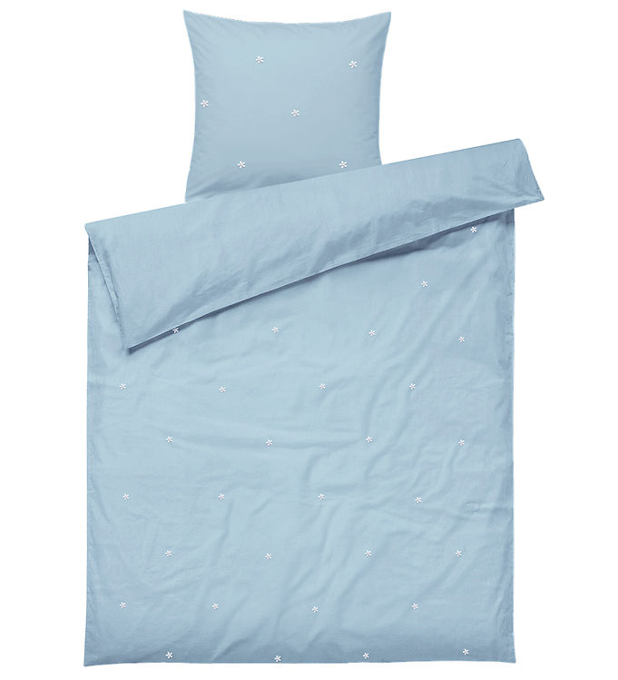 Juna - Daisy Sengetøj Junior 100x140 cm lys blå