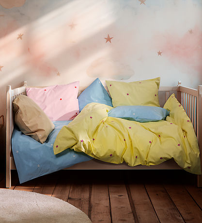 Juna Sengetøj - Daisy - Baby - Yellow
