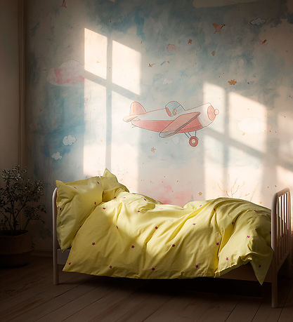 Juna Sengetøj - Daisy - Junior - Yellow