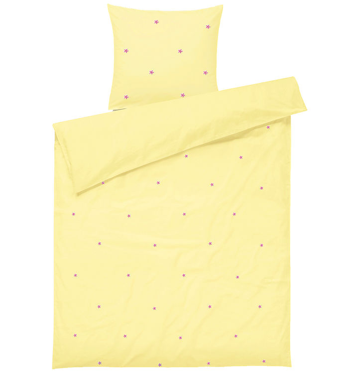 Juna - Daisy Sengetøj Junior 100x140 cm gul