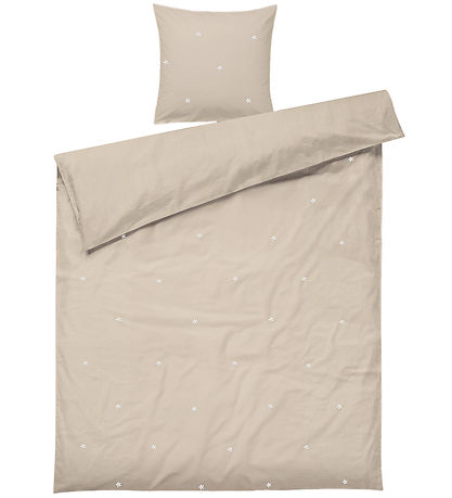 Juna Sengetøj - Daisy - Voksen - Sand/White