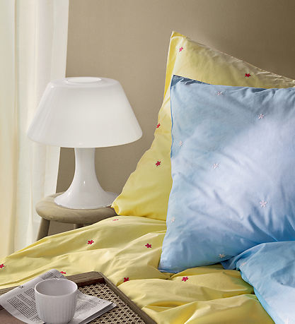 Juna Sengetøj - Daisy - Voksen - Light Blue