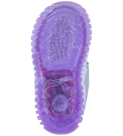 Geox Sko - B Lightyloo - Silver/Lilac