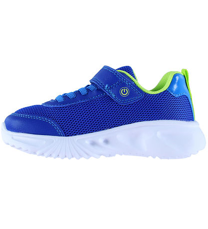 Geox Shoes - J Assist B - Royal/Lime