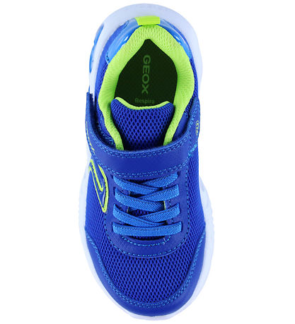 Geox Shoes - J Assist B - Royal/Lime