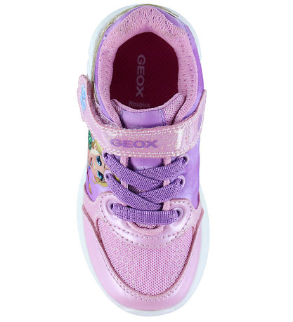 Geox Sko - J Fadinlight - Pink/Dk Lilac