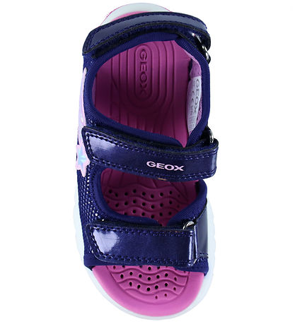 Geox Sandals - J Cyberdrone - Navy/Pink