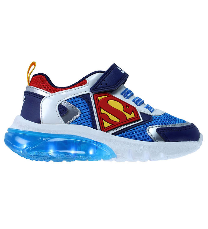 Geox Sko - J Ciberdron - Lt Blue/Red