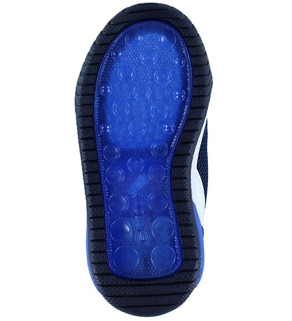 Geox Shoes - J Inex - Navy/Red Flash