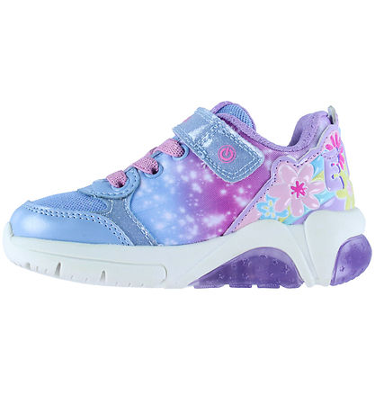 Geox Sko - J Fadinlight - Lilac/Sky