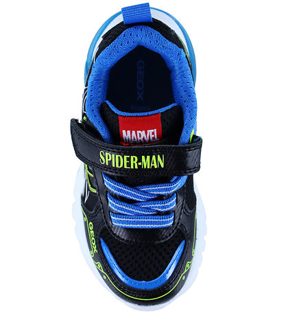 Geox Shoes - J Ciderdron - Black/Lime